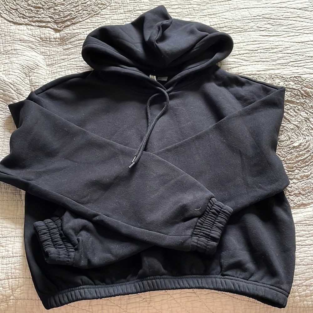 H&M Divided Crop Hoodie